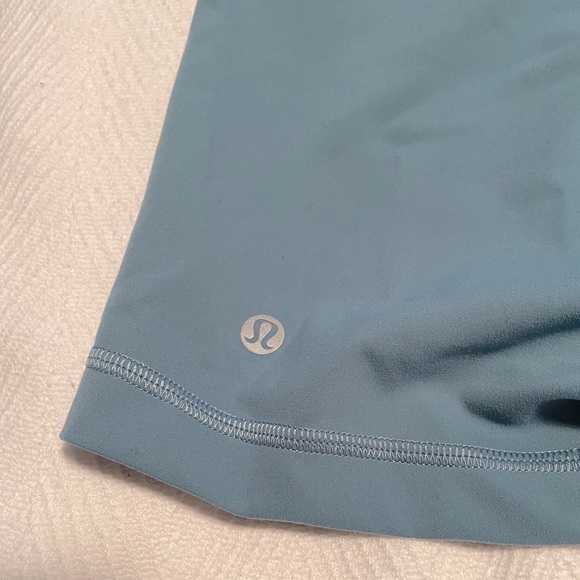 Lululemon Wunder Train Contour Fit High-Rise Short 4” in Utility Blue - Picture 9 of 9